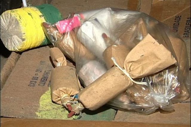 Homem é preso em Cacimbinhas após soltar bombas durante a madrugada