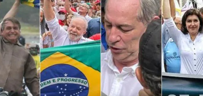 Lula, Bolsonaro, Ciro e Tebet dividem espaço e medem força em Salvador