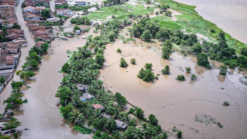 Alagoas tem mais de 39 mil pessoas desabrigadas e desalojadas por causa da chuva