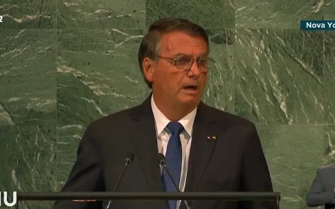 Em discurso na ONU, Bolsonaro faz balanço de ações do governo e critica gestões anteriores