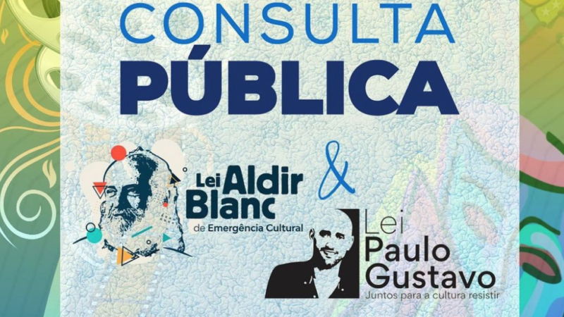 Prefeitura de Quebrangulo promove consulta pública para a implantação da Lei Paulo Gustavo e Aldir Blanc