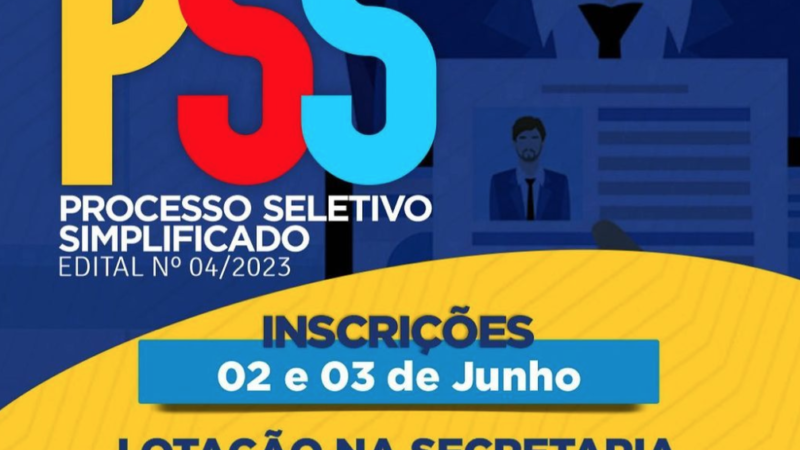 Prefeitura publica edital do Processo Seletivo Simplificado da Assistência Social