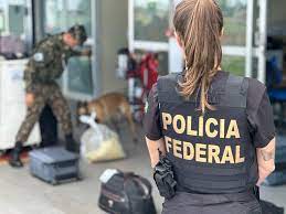 PF Prende Brasileira com 4,5kg de cocaína em fundo falso de mala em Viracopos