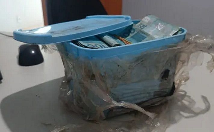 Aposentado encontra R$ 60 mil enterrados em pote de sorvete ao limpar casa que comprou no Tocantins