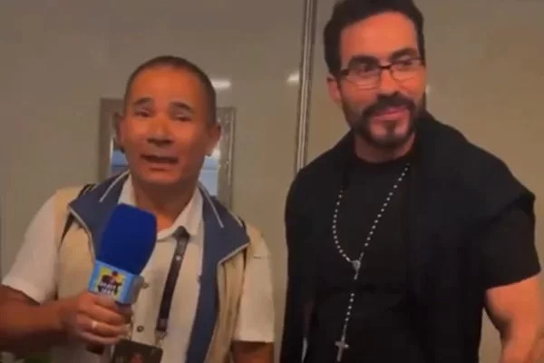 Padre Fábio de Melo é acusado de grosseira com equipe de reportagem em evento