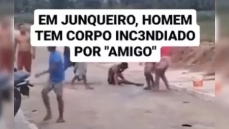 Homem que teve corpo incendiado por amigo morre em hospital