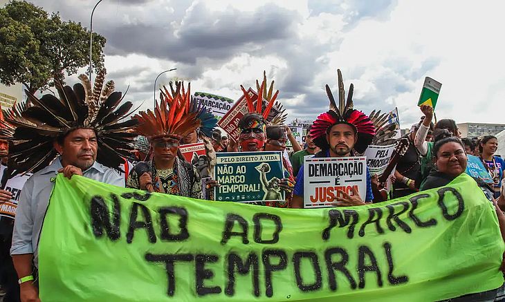 PGR defende no STF derrubada de marco temporal das terras indígenas