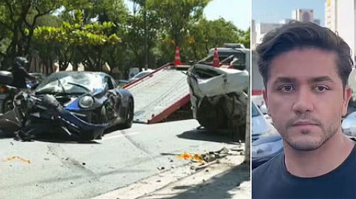 MP denuncia motorista de Porsche por homicídio doloso qualificado