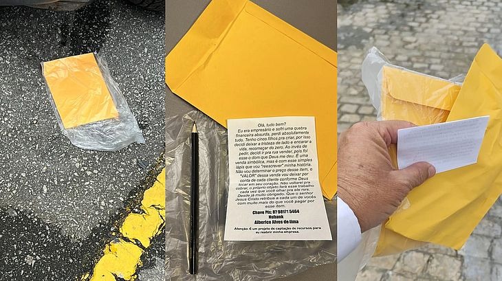 FAKE: Conheça a história por trás dos envelopes misteriosos deixados em para-brisas de carros em Maceió