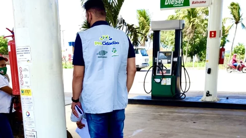 Postos de combustíveis de cidades alagoanas são autuados durante fiscalização
