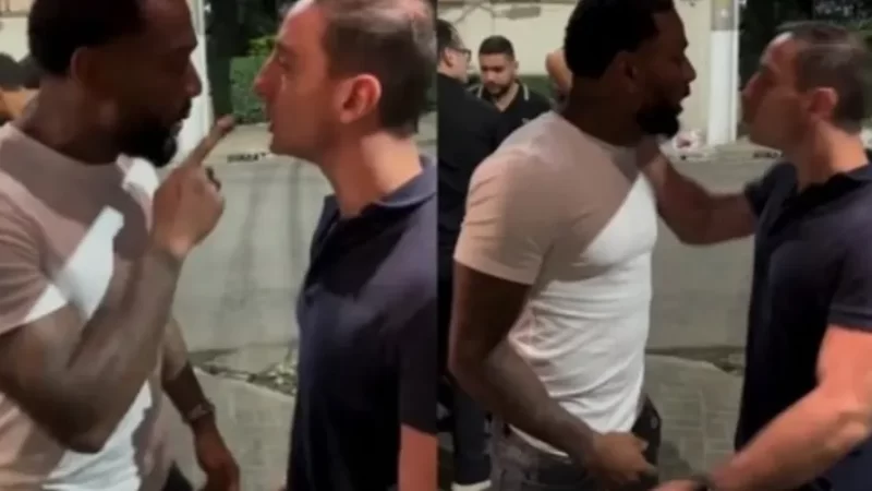 Nego do Borel e Luiz Otávio Mesquita saem no tapa após provocações