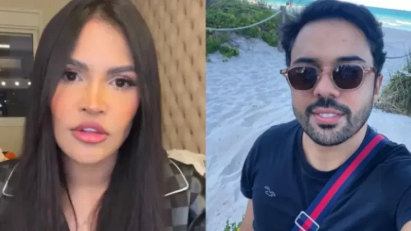 Ex-BBB Flay revela ter sido ameaçada pelo ex-marido, que rebate acusações