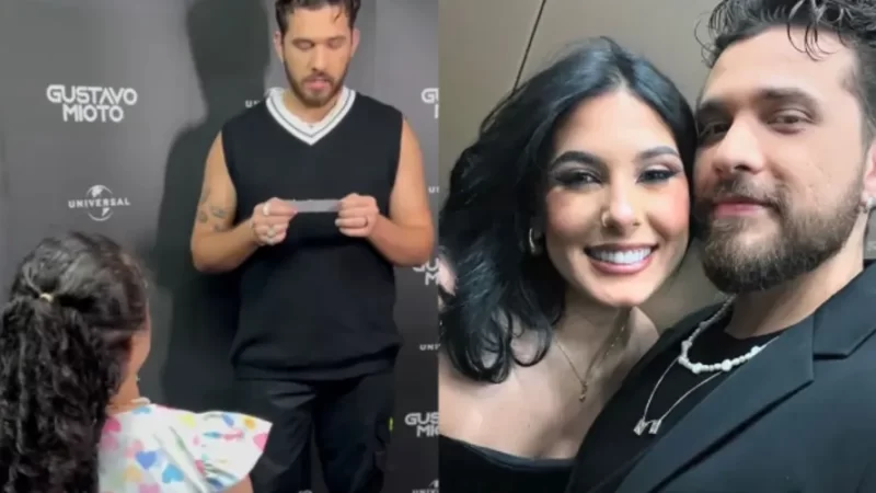 Gustavo Mioto é pedido em namoro por fã e brinca: “Ana Castela é brava”