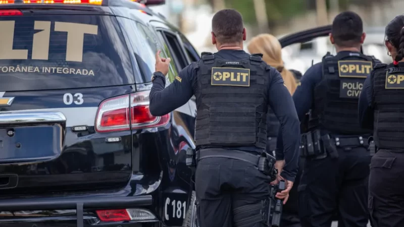 Oplit efetuou 50 prisões em flagrante e confeccionou mais de 1.400 B.Os somente em 2024