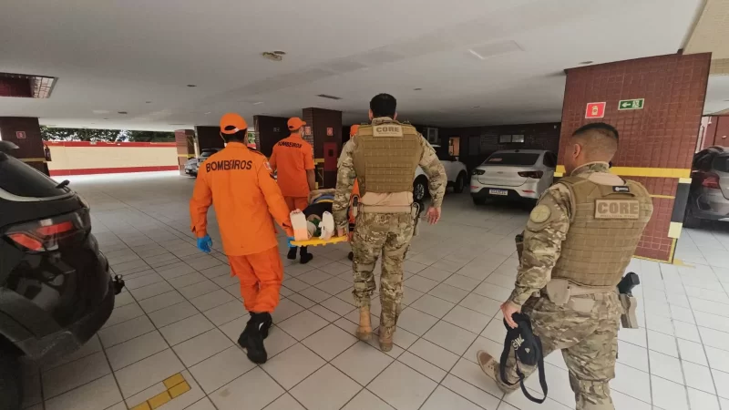 Acusado de tráfico pula de 3º andar de prédio em Maceió para fugir da polícia