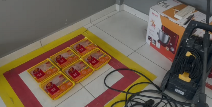 Homens são presos em flagrante furtando merenda em escola de Maceió