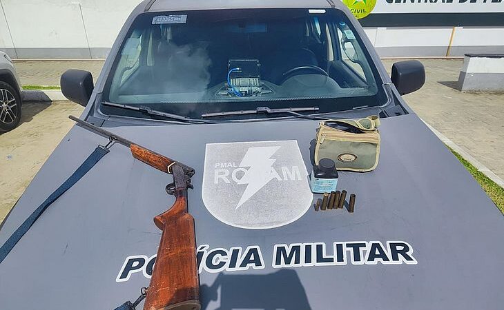 PM apreende 3 armas de fogo e combate desmanche irregular de motocicletas