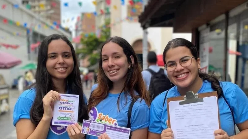 Projeto de Extensão da Uncisal promove ações de conscientização sobre a vacinação