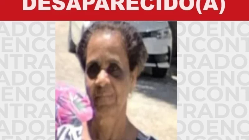 Família de idosa que fugiu de casa pela janela busca por informações de seu paradeiro