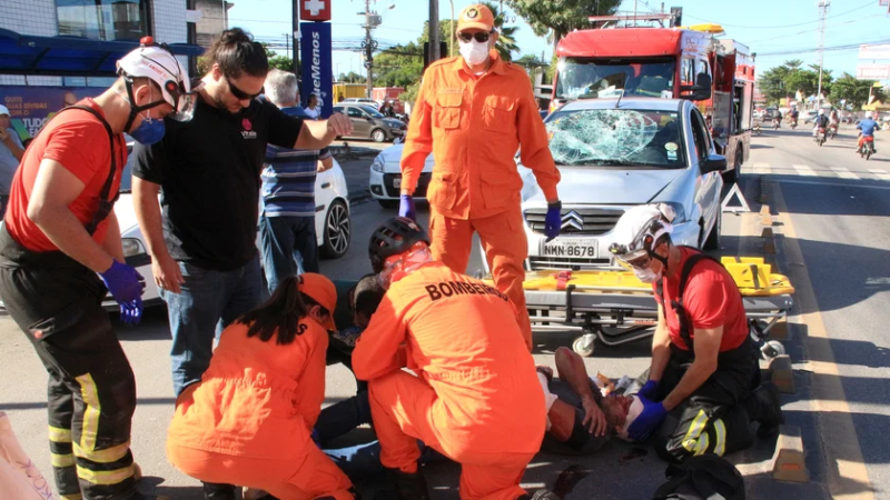 HGE atende 1.351 vítimas de acidentes de moto