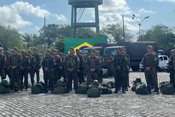 Tropas federais embarcam para reforçar segurança em municípios do interior de AL