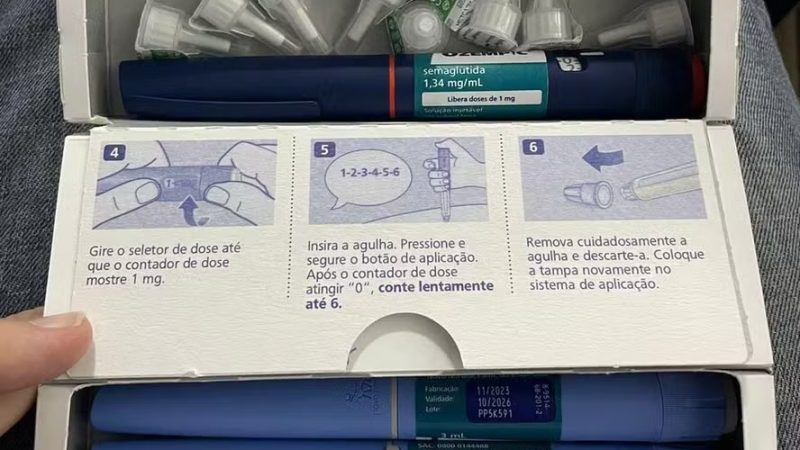 Insulina era vendida como Ozempic, aponta investigação da polícia do Rio