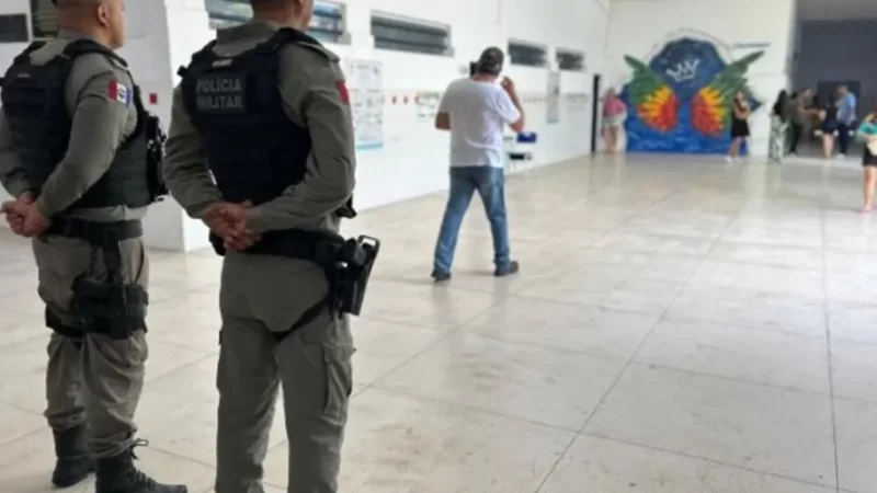 Polícia Militar reforça segurança nos locais de votação da capital e interior de Alagoas