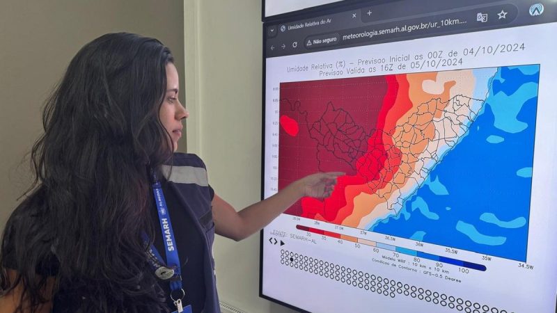 Alagoas deve enfrentar ventos intensos até esse domingo (24)