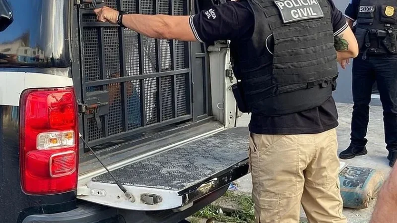 Polícia prende jovem que matou e escondeu corpo de idoso em União dos Palmares