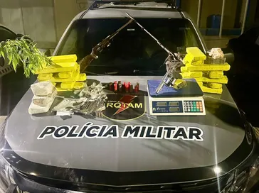 Dupla suspeita de tiroteio em procissão é presa com armas e drogas em Coruripe