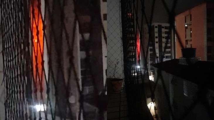 Incêndio em apartamento na Ponta Verde deixa moradores assustados