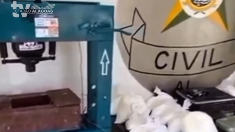 Polícia Civil apreende mais de 40kg de drogas em Arapiraca