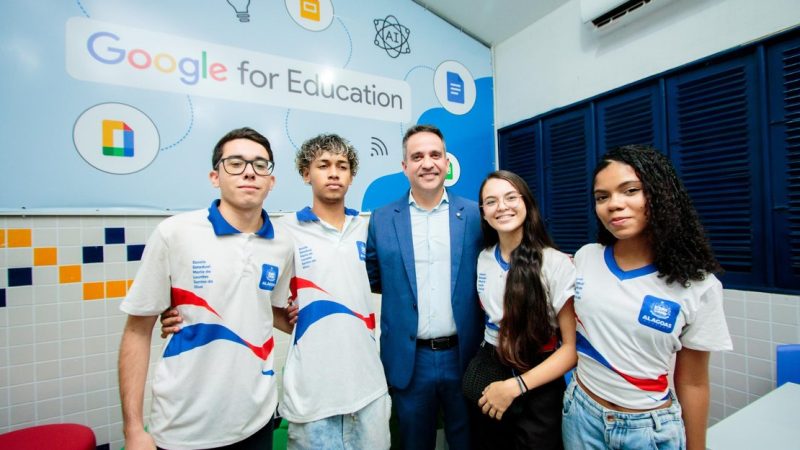 Governo de Alagoas entrega a primeira Sala Google da rede pública estadual em Batalha