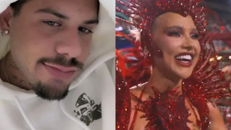Zé Felipe reage à estreia de Virgínia no Carnaval e solta: ‘Ter topado isso aí’