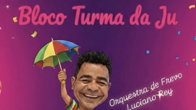 Ressaca do carnaval do Bloco Turma da Ju homenageia Duda Rodrigues e movimenta Palmeira dos Índios