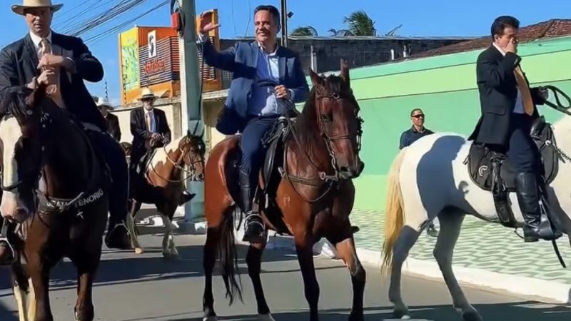 Governador Paulo Dantas faz história ao cavalgar na chegada da Cavalgada de Nossa Senhora do Bom Conselho em Arapiraca