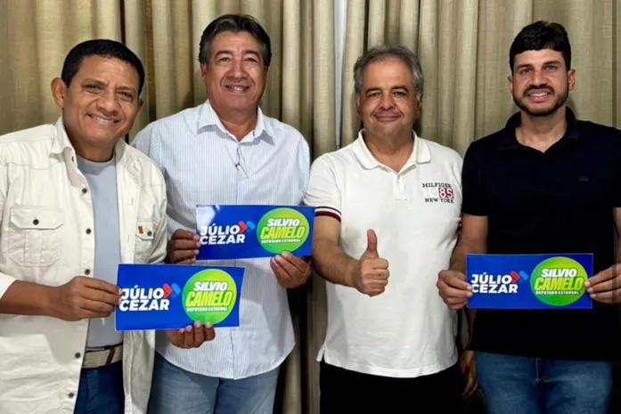 Ex-prefeito de Maribondo declara apoio a Júlio Cezar e Sílvio Camelo para 2026