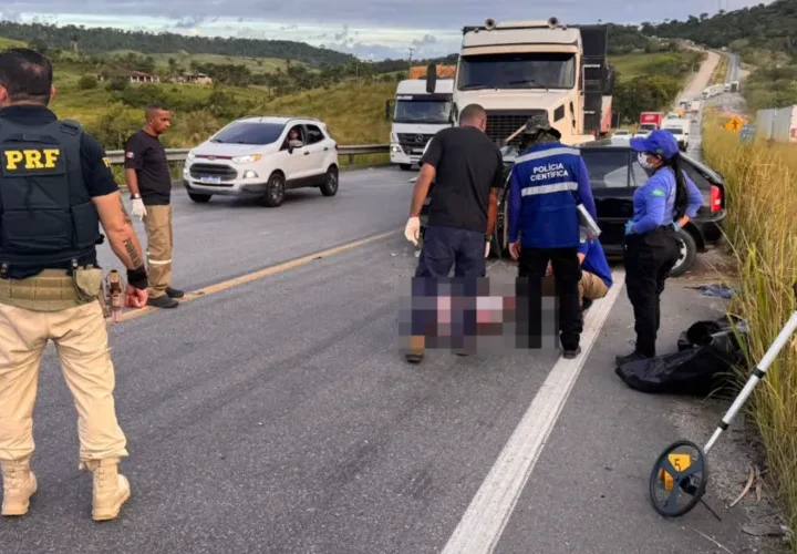Idoso morre após colisão entre carro e caminhão em rodovia no Pilar