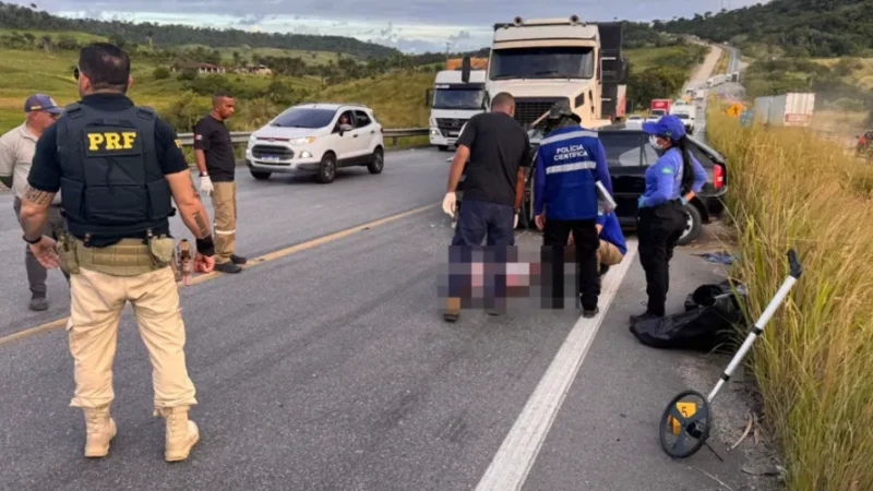 Idoso morre após colisão entre carro e caminhão em rodovia no Pilar