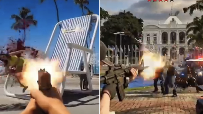 Jogo simula destruição de vários pontos de Maceió e causa polêmica nas redes