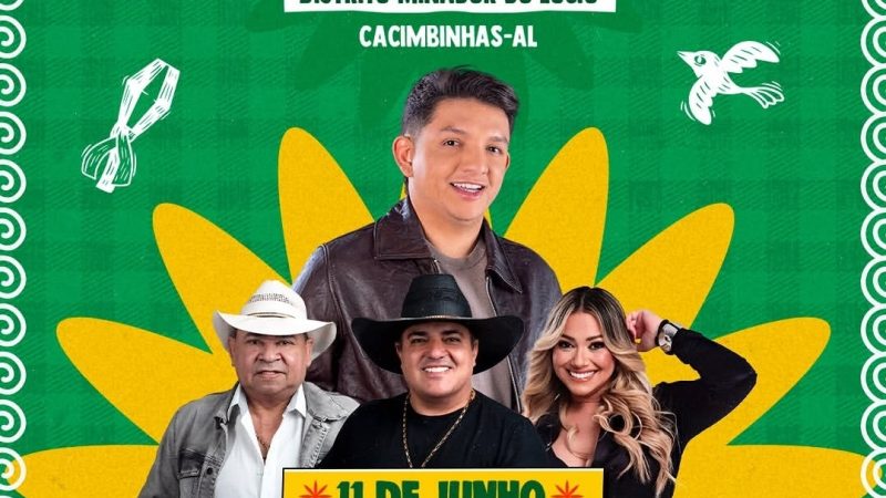 Cacimbinhas esquenta o São João com Festa de Santo Antônio no Distrito Minador do Lúcio