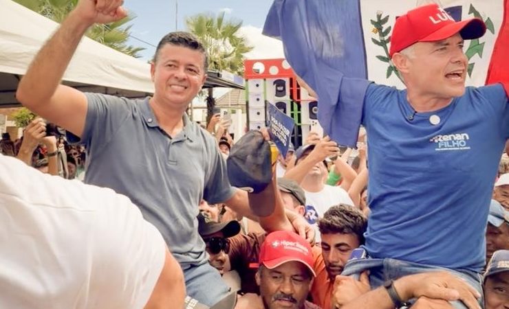 Vaval Wanderley mostra força política em adesivaço que vira grande demonstração de apoio a Renan Filho e Hugo Wanderley
