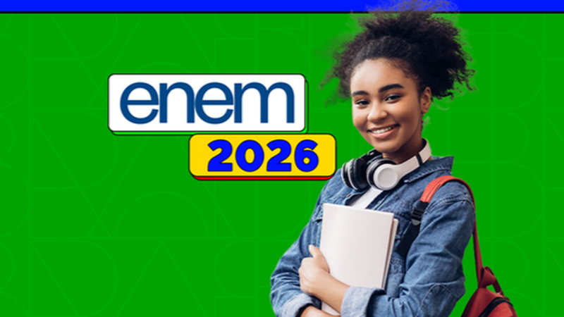 Enem 2026: inscrições começam nesta segunda com cadastro automático para estudantes da rede pública