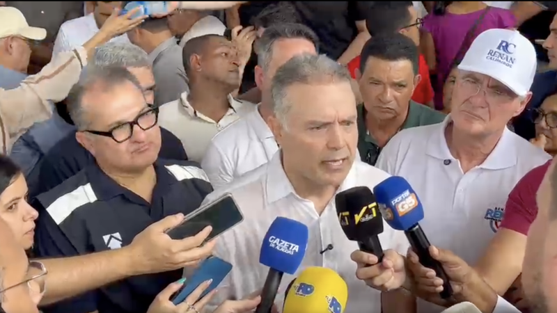 Renan Filho diz que vice será definido em articulação coletiva e descarta nome de Fernando Farias