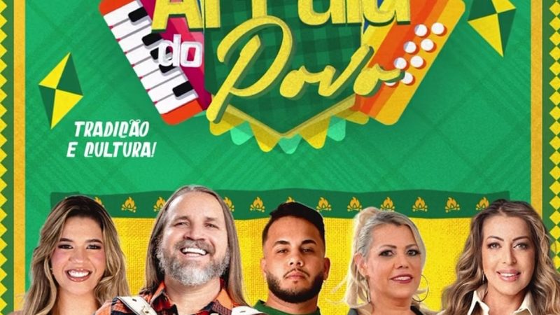 Arraiá do Povo 2026: prefeito Roberto Wanderley anuncia programação junina em Estrela de Alagoas